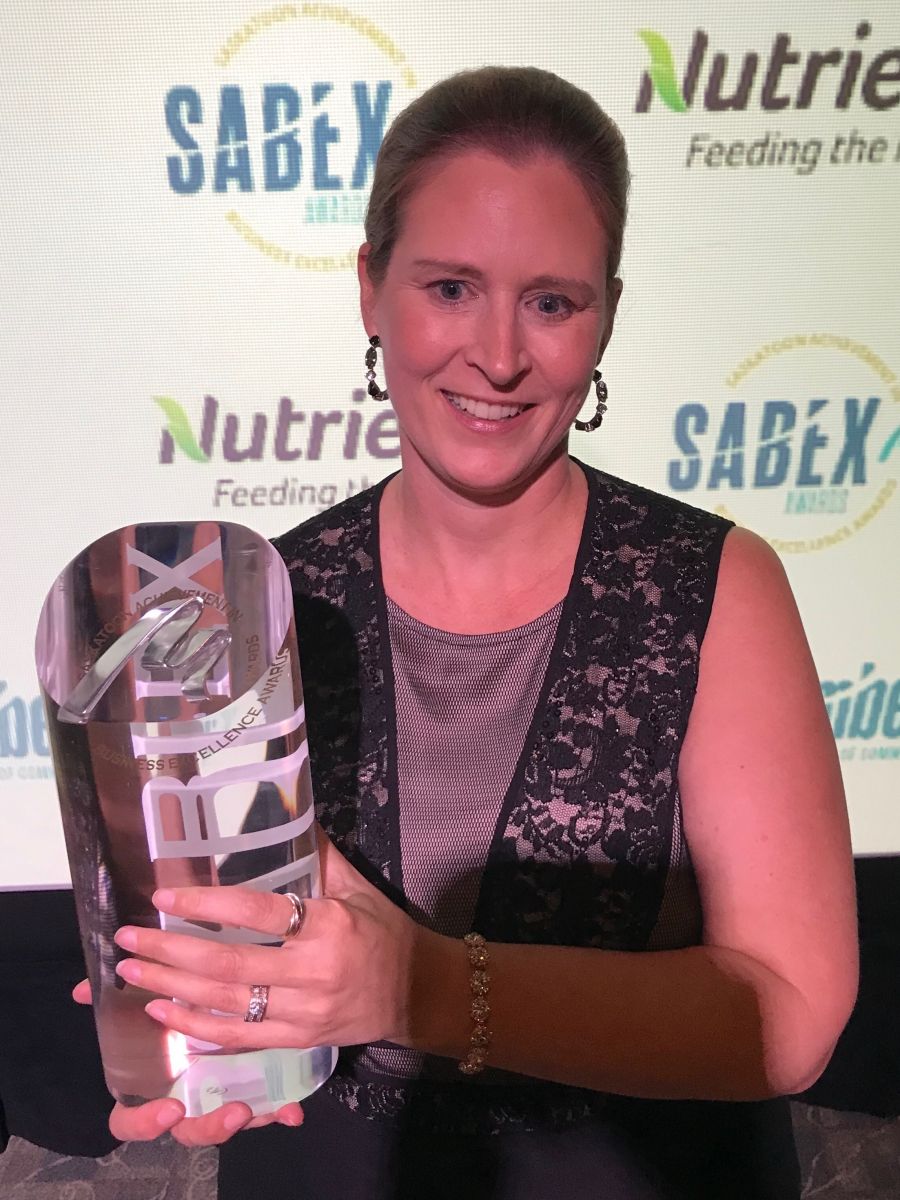 2018 SABEX Winner for New Business Venture
